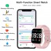 Smart Watch, 1.69'' Smartwatch for Android Phones and iOS Phones Compatible with iPhone Samsung, IP68 Waterproof Fitness Tracker with Heart Rate and Sleep Monitor Smart Watches for Men Women